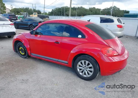2014 Volkswagen Beetle 1.8T Entry из США, поврежденный, VIN 3VWF17AT8EM636076